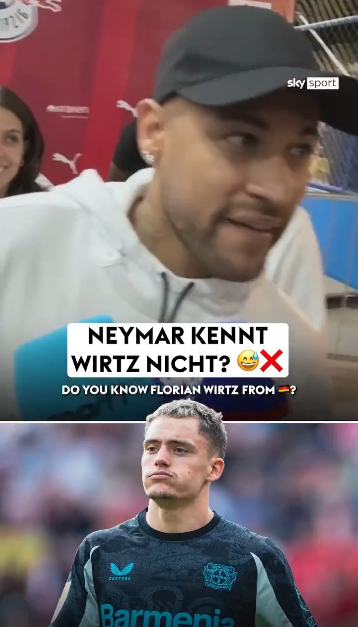 内马尔：维尔茨？不认识 穆西亚拉我知道，未来会成为最佳之一