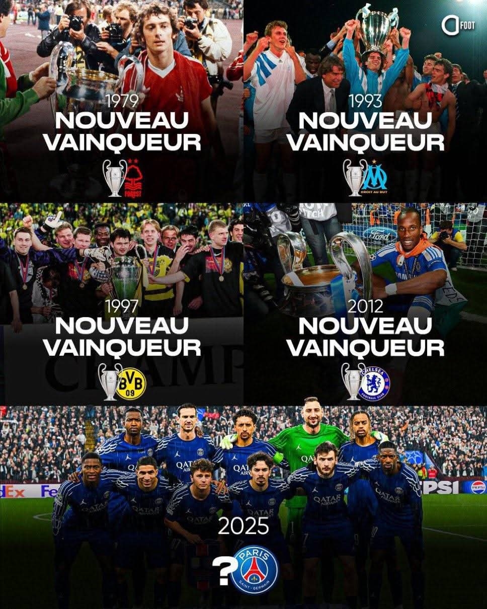 新王登基or打破规律？慕尼黑此前举行4场欧冠决赛，催生4个新王