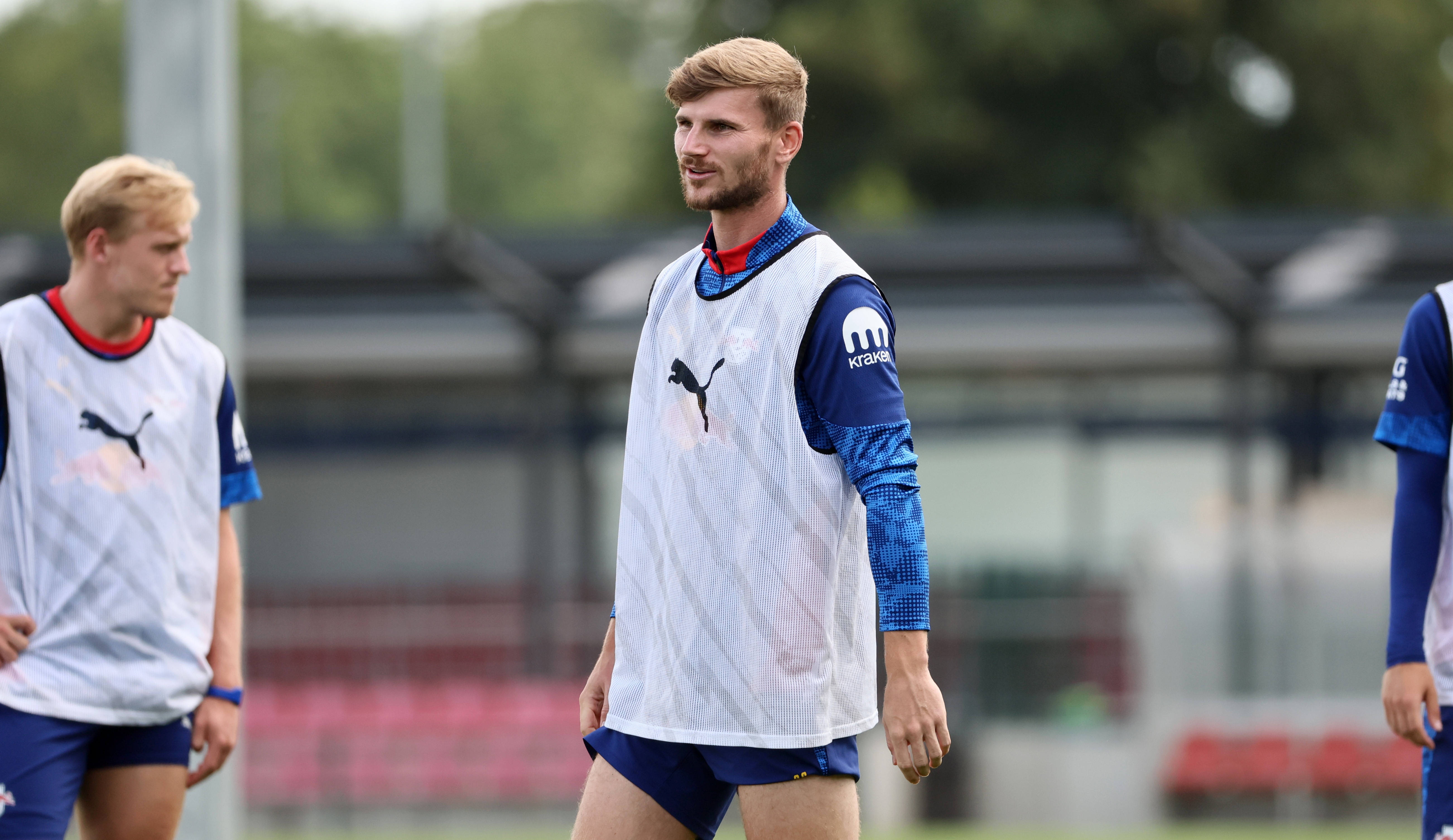 年薪1000万！维尔纳替补出战3分钟，挡出队友射门并完成一次越位